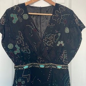 Beautiful Nanette Lepore faux wrap mini dress